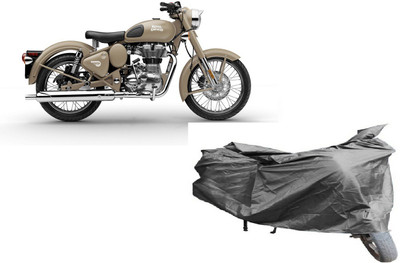 COVER POINT Waterproof Two Wheeler Cover for Royal Enfield(Bullet 500, Green)