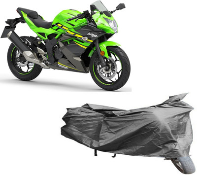COVER WORLD Waterproof Two Wheeler Cover for Kawasaki(Ninja, Green)