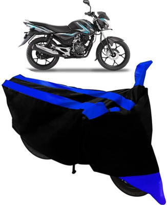 ELECTRIBLES Two Wheeler Cover for Yamaha(SZ X, Black, Blue)