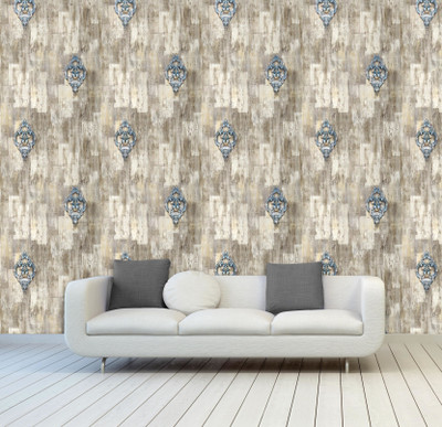 PERFECT DECOR Embossed Classics Multicolor Wallpaper(L x W: 1000 cm x 53 cm)
