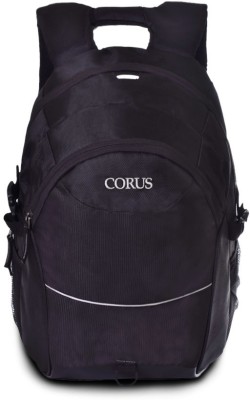 CORUS BAG-10595 25 L Laptop Backpack(Black, Grey)