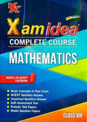 Xam Idea Maths Class 8 Book For CBSE Exam (2022-2023)(English, Paperback, VK)