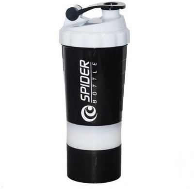TrendZone 527 ml Plastic Shaker(Pack of 1, Black)
