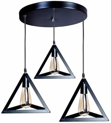 zsquarehp square Pendants Ceiling Lamp(Black)