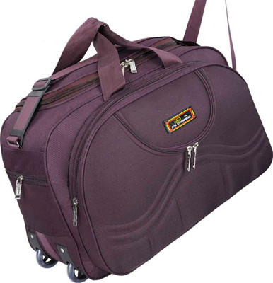 Inte Enterprises (Expandable) TheLightweight Luggage Travel 40 L Duffel Bag with 2 Wheels  Duffel With Wheels (Strolley)
