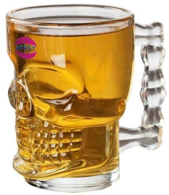 1st Time FNBear-D1 Glass Beer Mug(450 ml, Glass, Clear)