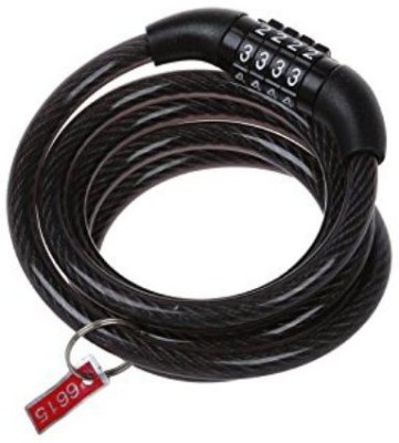 Snowpearl Multipurpose 4 Digit Numeric Cable Cycle Lock