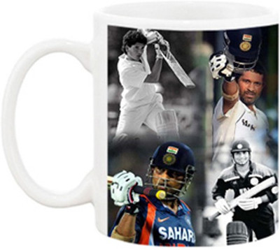 ARTBUG Sachin Tendulkar 1005 Ceramic Coffee Mug(350 ml)