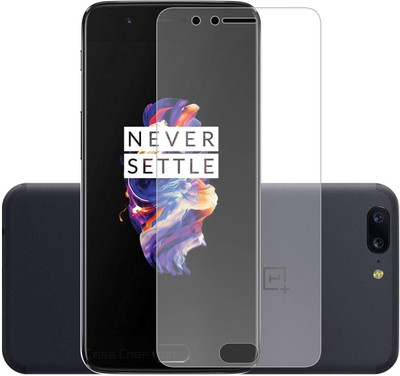 CASE CREATION Edge To Edge Tempered Glass for New OnePlus 5 (New Launch)(Pack of 1)