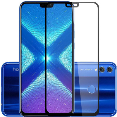 CASE CREATION Edge To Edge Tempered Glass for Huawei Honor 8X(Pack of 1)