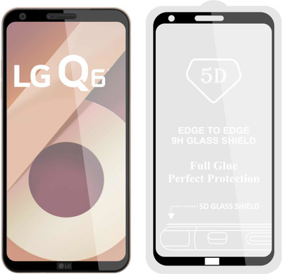 Case Creation Tempered Glass Guard for LG Q7 (2018)(Pack of 1)
