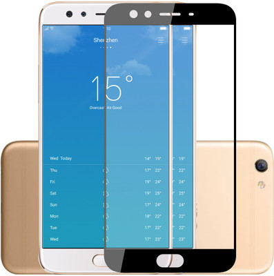 CASE CREATION Edge To Edge Tempered Glass for Oppo F3 Plus(Pack of 1)