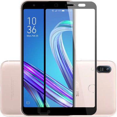 CASE CREATION Edge To Edge Tempered Glass for Asus Zenfone Max (M1) ZB555KL(Pack of 1)