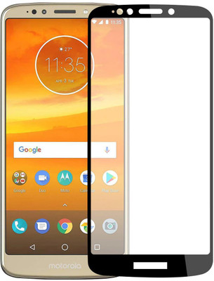 Case Creation Edge To Edge Tempered Glass for Motorola Moto E5 Plus 2018(Pack of 1)