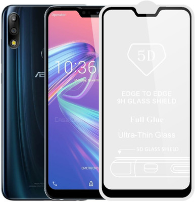 CASE CREATION Edge To Edge Tempered Glass for Asus Zenfone Max Pro M2(Pack of 1)