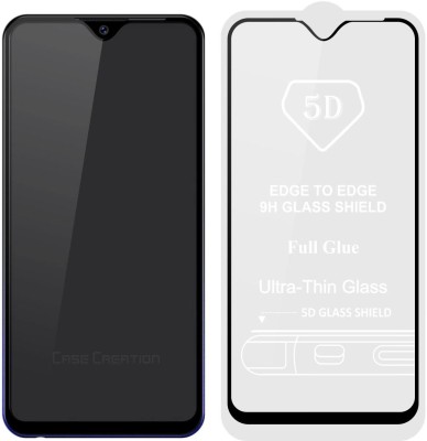 CASE CREATION Edge To Edge Tempered Glass for Vivo Y93(Pack of 1)