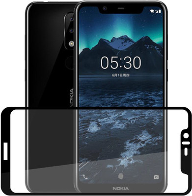 CASE CREATION Tempered Glass Guard for Nokia 5.1+(Pack of 1)