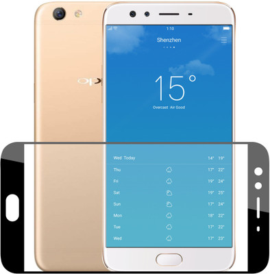 CASE CREATION Tempered Glass Guard for Oppo F3 Plus 2018(Pack of 1)