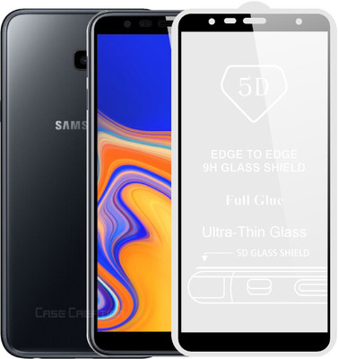 Case Creation Edge To Edge Tempered Glass for Samsung Galaxy J6 Plus(Pack of 1)