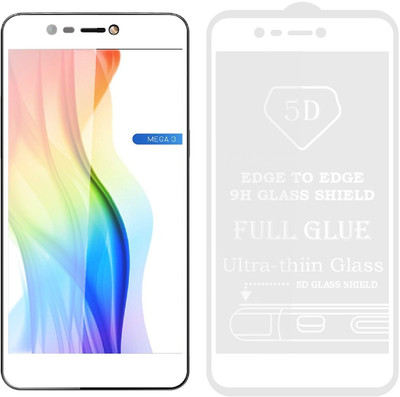CASE CREATION Edge To Edge Tempered Glass for Coolpad Mega 3(Pack of 1)