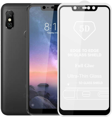 CASE CREATION Edge To Edge Tempered Glass for Xiaomi Redmi Note 6 6.26-Inch(Pack of 1)