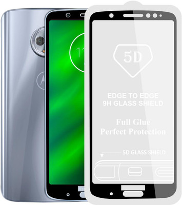 CASE CREATION Edge To Edge Tempered Glass for Motorola Moto G6 Plus 5.93-inch(Pack of 1)