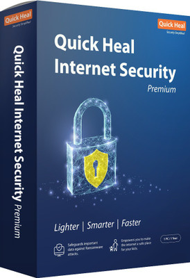 Quick Heal Internet Security 1 User 1 Year(CD/DVD)