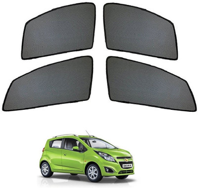 KOZDIKO Side Window Sun Shade For Chevrolet Beat(Black)