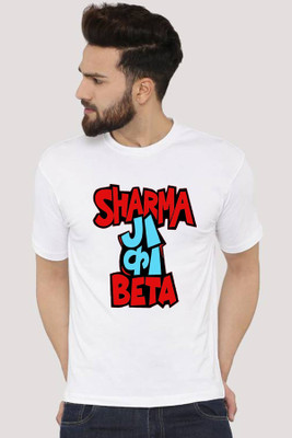 Deccan Store Printed Men Round Neck White T-Shirt