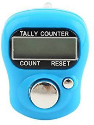 WHITE POPCORN Tally Counter Digital Tally Counter(Blue Pack of 1)