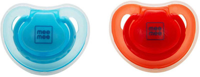20% OFF on MeeMee Soft Nipple Baby Pacifier Soother(Red, Blue) on
