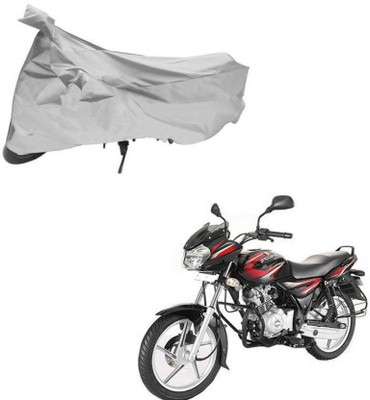 COVER POINT Waterproof Two Wheeler Cover for Bajaj(Discover 100 DTS-i, Silver)