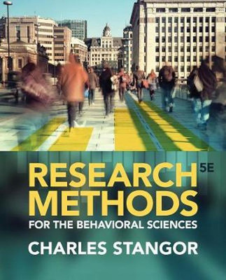 RESEARCH METHODS FOR THE BEHAVIORAL SCIENCES , 5TH EDITION(English, PAPARBACK, CHARLES STANGOR)