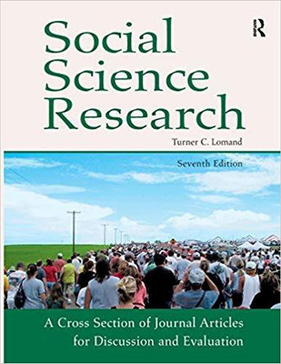SOCIAL SCIENCE RESEARCH 7TH EDITION(English, PAPARBACK, TURNER C. LOMAND)