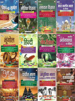 Physics Chemistry Biology General Science History Geography Civics Economics Constitution of India...