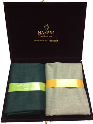 Raymond Cotton Blend Solid Shirt & Trouser Fabric