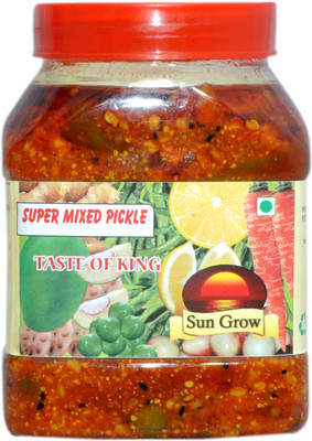 Sun Grow Organic Pachranga Super Mixed Pickle(1 kg)