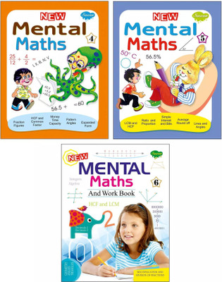 Mental Maths Books Level 4 5 6 Set Of 3(Paperback, Sawan)