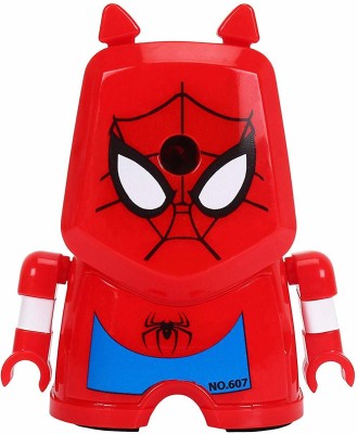 Tgdepot Spider Man Table Sharpener Single Pencil Sharpener(Red)