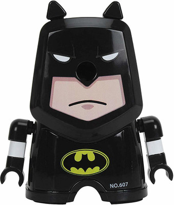 Tgdepot Batman Table Sharpener Single Pencil Sharpener(Black)
