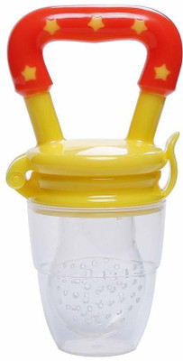 Ssanvi Food Nibbler Teether and Feeder(Yellow)