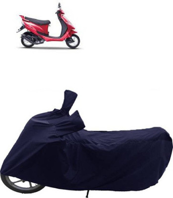 AutoRash Two Wheeler Cover for Mahindra(Kine, Blue)