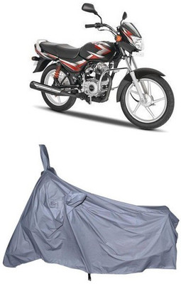 DgTrendz Waterproof Two Wheeler Cover for Bajaj(CT100, Silver)