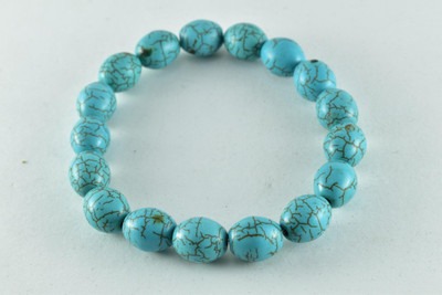 GemsGallery Crystal Turquoise Bracelet