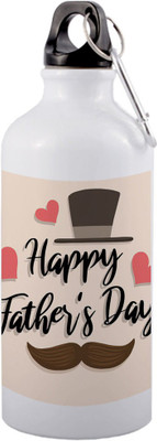 COLOR YARD 600 ml Aluminium Sipper(Pack of 1, White)