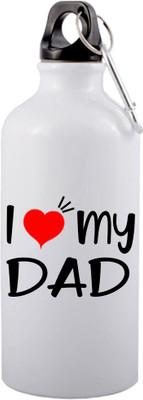 COLOR YARD 600 ml Aluminium Sipper(Pack of 1, White)