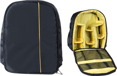 God Boy Camera Lens Shoulder Backpack Case Camera Bag(Yellow)