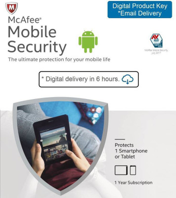 McAfee 1 User 1 Year Mobile Security (Email Delivery - No CD)(Standard Edition)