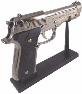 KOHLI KREATIONS 9mm Gun lighter pistol metal lighter for cigarette refillable Brass Gas Lighter(Multicolor, Pack of 1)
