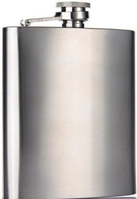 Aryshaa Premium Quality Wine Bottle / Whiskey holder / Drinks Or Liquor Holder (236-ML) (Plain.) Stainless Steel Hip Flask(237 ml)